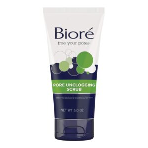 Biore Pore Unclogging face scrub