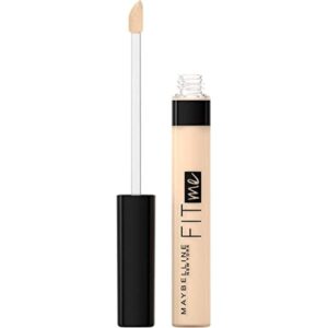 Maybelline Fit Me Liquid Concealer Makeup, Natural Coverage, Oil-Free, Light, 0.23 Fl Oz (Pack of 1)