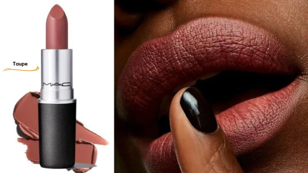 What color is taupe MAC lipstick?