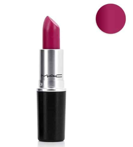 MAC Flat Out Fabulous Retro Matte Lipstick: Best Long-Wearing Pink ( Best Non-Flaking Option )